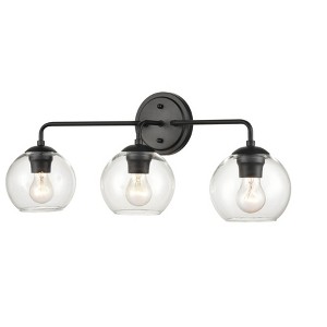 Millennium Lighting 3 - Light Vanity in  Matte Black - 1 of 4