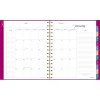 Harmony Weekly/Monthly Poly Planner, 8.88 x 7.69, Purple/Gold Cover, 13-Month (Jan to Jan): 2025 to 2026 - 2 of 4