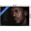 Trends International Michael Jordan - Obstacles Framed Wall Poster Prints - 3 of 4