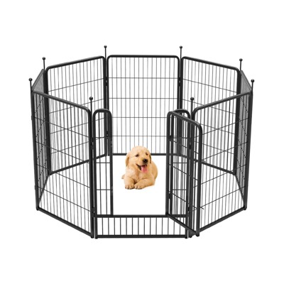 FXW Rollick Dog Playpen for Indoor, Yard, RV Camping, Panels for Puppy and Small Dogs│Patented