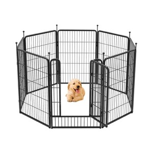 FXW Rollick Dog Playpen for Indoor, Yard, RV Camping, Panels for Puppy and Small Dogs│Patented - 1 of 4