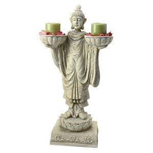 Design Toscano Avalokitesvara Buddha Garden Statue - Off-White - 1 of 4