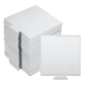 Unique Bargains Grease Proof Disposable Mini Square Cake Boards 200 Pcs - 1 of 4
