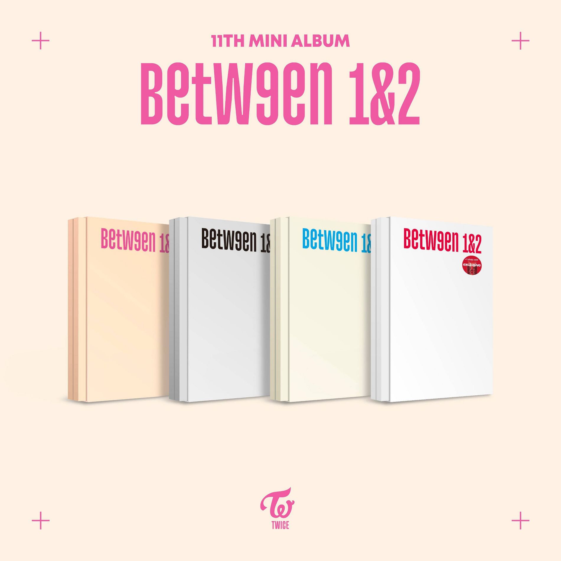 TWICE - BETWEEN 1&2 (Target Exclusive, CD)