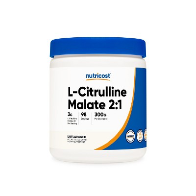 Nutricost L-Citrulline Malate (2:1) Powder (300 Grams)