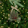 Northlight Frosted Mini Bottle Brush Trees Christmas Ornament - 7" - 2 of 4