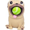 Hog Wild Pug Ball Popper Toy - Holiday Stocking Stuffer Includes 4 Soft Foam Balls - for Indoor/Outdoor Play - Gift for Kids, Girls, Boys - 2 of 4