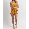 Women's LAYLA SUMMER ROMPER - OLIVACEOUS - 3 of 4