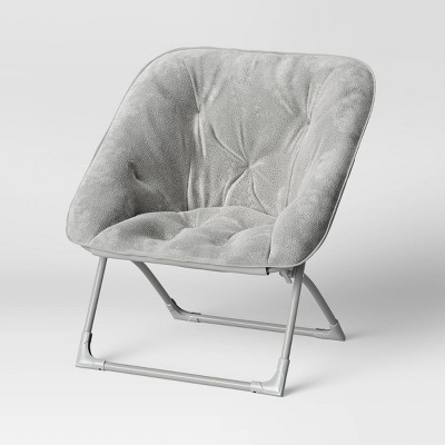 Saucer outlet chair gray