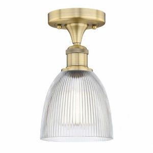 Castile - 1 Light Semi-Flush Mount In Industrial Style-9.75 Inches Tall and 6 Inches Wide - 1 of 1