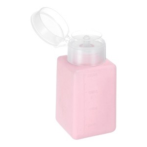 Unique Bargains Press Type ESD Anti-Splash Alcohol Dispenser with Sealing Plastic Lid - 1 of 3