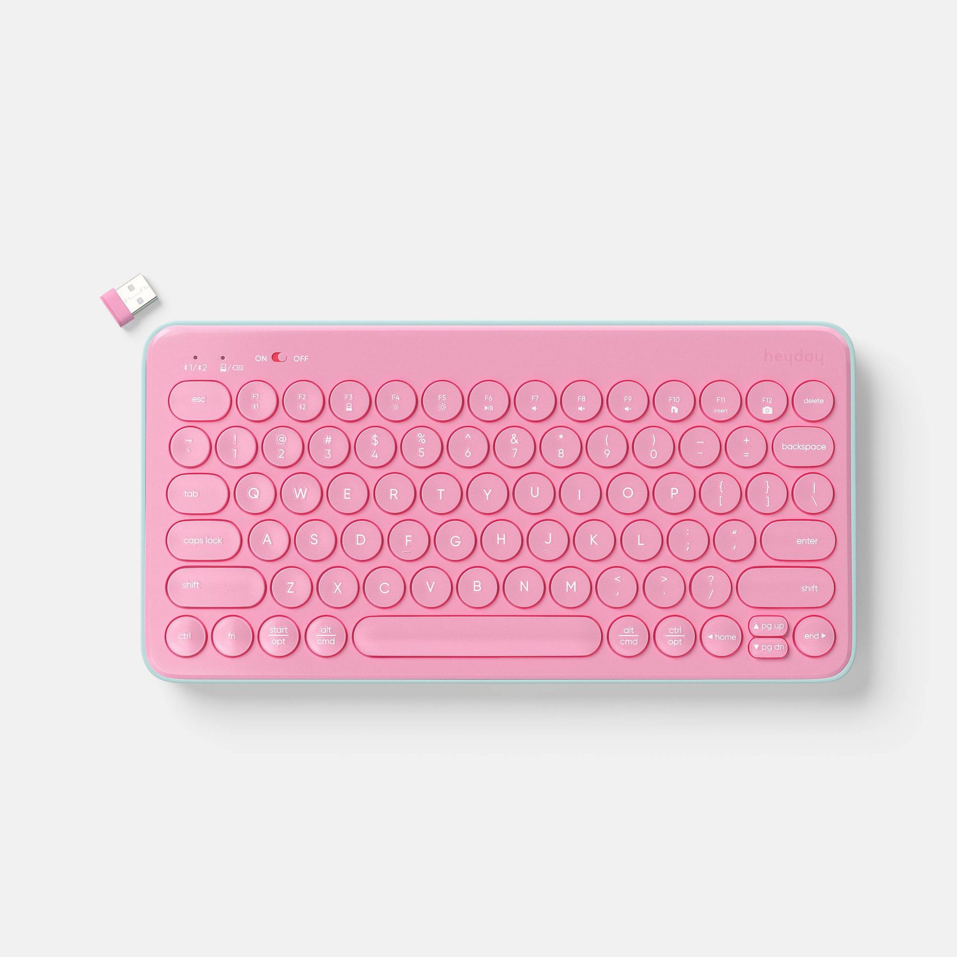Bluetooth Keyboard - heyday™ Candy Pink