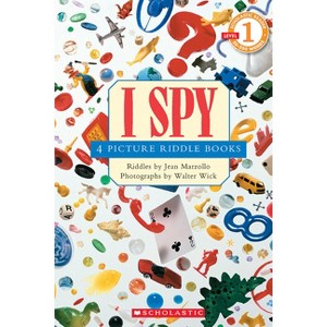 I Spy: 4 Picture Riddle Books (Scholastic Reader, Level 1) - (Scholastic Reader: Level 1) by  Jean Marzollo (Mixed Media Product) - 1 of 1