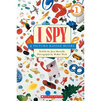 I Spy: 4 Picture Riddle Books (Scholastic Reader, Level 1) - (Scholastic Reader: Level 1) by  Jean Marzollo (Mixed Media Product)