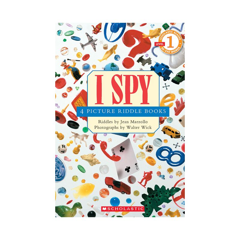 I Spy: 4 Picture Riddle Books (Scholastic Reader, Level 1) - (Scholastic Reader: Level 1) by  Jean Marzollo (Mixed Media Product), 1 of 2