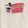 Boys' - Disney - Positive Vibes Graphic Long Sleeve Fleece Sweatshirt - 2 of 4