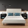 Manhattan Comfort Set of 2 Granville Nightstands with Drawer Black: Modern Design, Soft Close, Metal Handles - 2 of 4