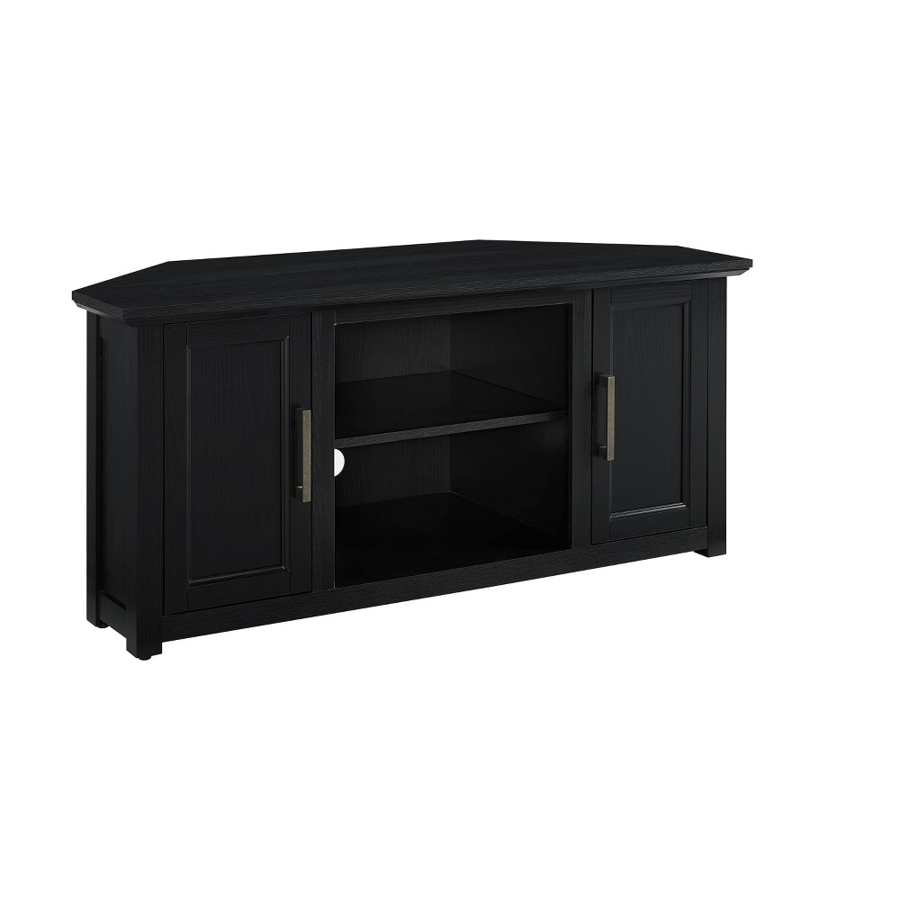 Photos - Mount/Stand Crosley Camden Corner TV Stand for TVs up to 50" Black  