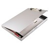 Saunders Tuffwriter Recycled Aluminum Storage Clipboard 1/2" Clip 8 1/2 x 12 Gray 45300 - 2 of 3