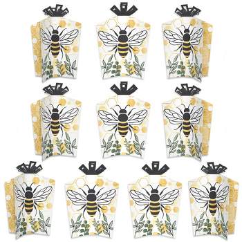 Big Dot Of Happiness Little Bumblebee - Dessert Cupcake Toppers - Bee Baby  Shower Or Birthday Party Clear Treat Picks - Set Of 24 : Target