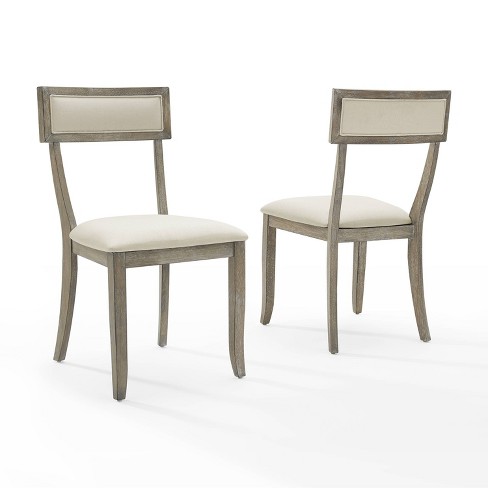 Gray washed dining chairs sale