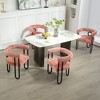 NicBex Accent Chair Upholstered Living Room Chairs set of 2 Modern Arm Chair with Solid Wood Frame for Bedroom, Reading Room - 3 of 4