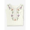 Woman Within Plus Size 7-Day Embroidered Pointelle Tunic - 4 of 4