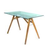 Camila Mid Century Desk Natural - Christopher Knight Home