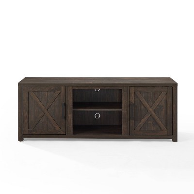 Gordon 58" Dark Walnut Rustic TV Stand