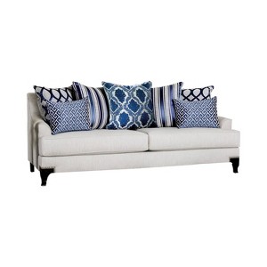 Jerica T Cushion Sofa Light Gray - HOMES: Inside + Out
