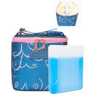 Sarah Wells Cold Gold Breastmilk Cooler – Insulated Milk Storage & Ice Pack – Machine Washable for Moms - 1 of 4
