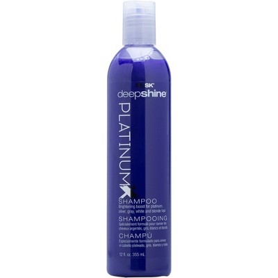 Rusk Unisex Enhance Brightening Boost Deepshine Platinum X Shampoo 12oz