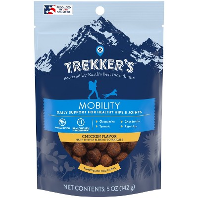 Trekker's Chewy Dog Treats Mobility Chicken Flavor - 5oz Pouch