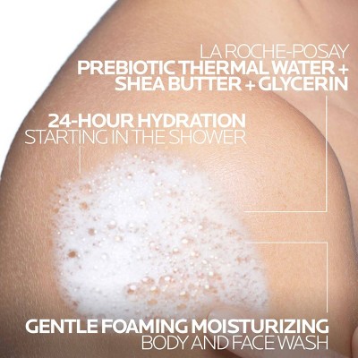 La Roche Posay Lipikar AP+ Face Wash - 13.52 fl oz: Moisturizing, Paraben-Free, For Sensitive, Very Dry Skin