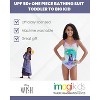 Disney Wish Asha Star Girls UPF 50+ One Piece Bathing Suit Toddler to Big Kid - 2 of 4