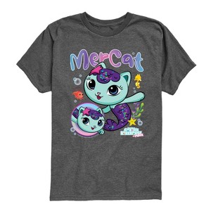 Boys' - Gabby's Dollhouse - Mercat Tee Short Sleeve Graphic T-Shirt - 1 of 4