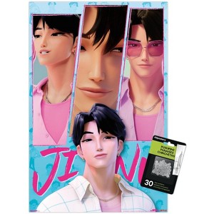 Trends International Netflix KPop Demon Hunters (2025) - Saja Boys Jinu Unframed Wall Poster Prints - 1 of 4