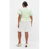 Women's Plus Size Jolie Top - sage | CITY CHIC - 4 of 4