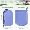Unique Bargains Waterproof Ultralight Nylon Drawstring Stuff Storage Bag - 2 of 4