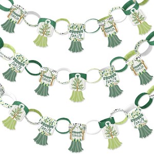 Big Dot of Happiness Family Tree Reunion - 90 Chain Links and 30 Paper Tassels Decoration Kit - Family Gathering Party Paper Chains Garland - 21 feet - 1 of 4