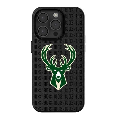 Keyscaper NBA Eastern Conference Teams Text Backdrop MagSafe Compatible Cell Phone Case for Apple iPhone