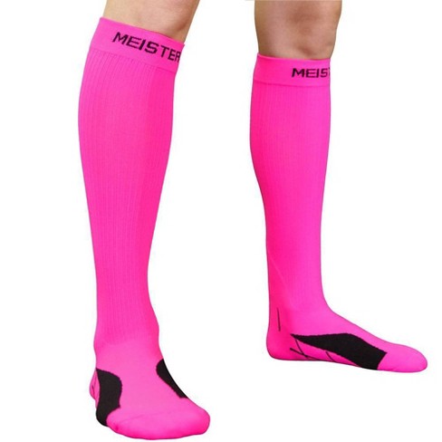 Meister Graduated 20-25mmHg Compression Running Leg Sleeves for Shin  Splints (Pair)