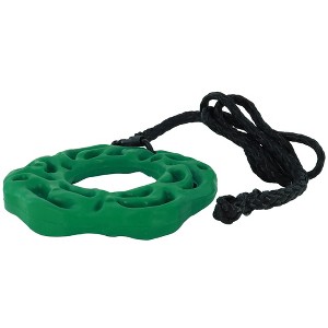 PetKORE: Luna Ring - Horse-Equine - 9" Green, Rubber Treat Puzzle Toy - 1 of 4