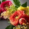 Sullivans Artificial 11.75" Ranunculus Bush Set of 3, Multicolor - 2 of 2