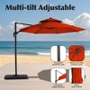 Hyleory 132'' Round Cantilever Umbrella - 2 of 4
