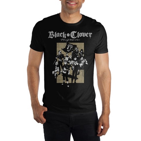 Black Clover Shirt, Black Clover T Shirt, Black Clover Anime