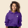 Dalix Ghost Embroidered Fleece Hoodie Cold Fall Winter Women - 3 of 4