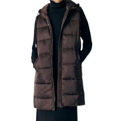 Women's Sambucus Puffer Vest - DELUC