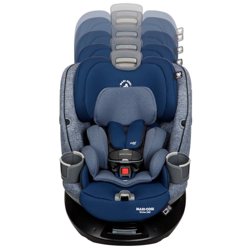 Maxi-Cosi Emme 360 Rotating All-in-One Convertible Car Seat, 6 of 19