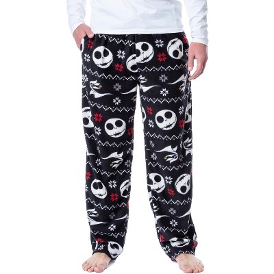 Seven Times Six Dr. Seuss Men's The Grinch Sneaky Face Fleece Plush Pajama  Pants